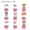 Spot Popular en Amazon Decoración de Cumpleaños Suministros para Fiestas Guirnalda Decoración de Cumpleaños para Perros Globo de Huella de Perro