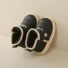 Botas de Nieve para Niños 2026 Invierno Antideslizantes Forradas de Felpa Zapatos de Algodón para Niñas Zapatos de Algodón de Nieve para Niños Impermeables Botas Cálidas para Bebé