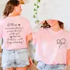 Deixe-os Brilhar: Camisetas Femininas, Camisetas Inspiradoras, Tops Gráficos da Moda para Saúde Mental, Streetwear Harajuku
