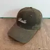 Gorra de Béisbol Marrón Estilo Coreano para Mujer, Informal de Ala Ancha Grande, Gorra Versátil Vintage de Moda para Circunferencia de Cabeza Grande, Hace que la Cara Parezca Más Pequeña