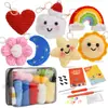 Paquete de Materiales de Crochet Más Vendido de Amazon Serie de Plantas Adornos de Flores en Maceta Regalos Soporte Dropshipping