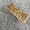 Nueva almohada para dormir de madera con forma de ala de pollo almohada cervical de madera maciza almohada de masaje almohada curva de ala de pollo almohada para dormir de madera con forma de ala de pollo