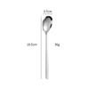 304 Aço Inoxidável Coreano-estilo Colher Garfo Cabo Longo Salada Colher Sobremesa Colher Garfo Café Colher de Mistura Utensílios de mesa de aço inoxidável doméstico