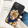 Comércio Exterior Mais Vendido Capa de Celular de Silicone Dragon Ball Adequada para Apple 17Pro, iPhone 16 Capa Protetora Anti-Colisão de Anime