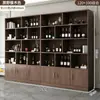 Armario para vinos, estante multi-nivel para pared de sala de estar, vitrina para vinos, vitrina de exhibición de productos, armario de almacenamiento