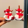 Pinza para el Cabello de Astas de Reno Navideño Accesorios para Tocados 2026 Nuevas Pinzas Laterales para Niños Pinzas Pequeñas Lindas Diadema Navideña