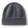 Gorro de cachemira, unisex, cálido para invierno, tejido grueso, adecuado para actividades al aire libre, ciclismo y para proteger los oídos del frío.