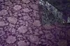Tela Jacquard de Poliéster Flash Dorado Rosa Grande Floral en Relieve Tridimensional Tejido de Color Vestido Qipao de Noche Chino