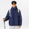 Chaqueta Exploradora Primavera y Otoño Estilo Nuevo Cortavientos Casual Versátil Para Viajar al Trabajo al Aire Libre Serie Montaña Con Capucha Holgada