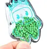 Etiquetas de Lavado de Ropa, Etiquetas de Marca Registrada, Bolsas Rellenas e Inflables, Etiquetas Inflables de PVC de Forma Irregular de Colores, Etiquetas Colgantes Personalizadas para Bolsas de Snacks de Papas Fritas
