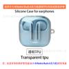 Para Xiaomi Redmi Buds 6 Edición Activa Estuche Protector para Audífonos Estuche Protector de Silicona TPU Transparente de Pegamento Suave