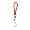 Lanyard para teléfono móvil al por mayor de fábrica, cordón para llavero de cámara de cuero PU, cuerda de muñeca para teléfono móvil de pareja, cuerda tejida de cuero