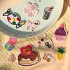 Sello Bordado Duo Cool Pastel Bebida Fruta Zapatos y Sombreros Bolso Accesorios Accesorios de Ropa Parche Parche Insignia Parche de Tela Bordada