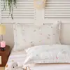 Funda de Almohada Nueva Estilo 2026 de Algodón Puro con Estampado Fresco en Varios Tamaños para Niños y Estudiantes Funda de Almohada Individual de Algodón Puro