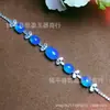 Atacado Banhado a Prata Inlaid Calcedônia Rosa Gelo Pulseira Nova Moda Ágata Branca Versátil Pulseira de Jade Joia Presente