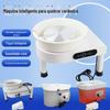 Ensino infantil LCD máquina de desenho em branco máquina de barro máquina de cerâmica equipamentos de cerâmica roda de cerâmica máquina de desenho em branco máquina de desenho de velocidade passo