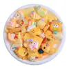 Jin Mix Desenho Animado Brilhante Acessórios de Joalheria DIY Cola Creme Resina Pequenos Acessórios Orifício para Presilha Material Fivela de Sapato