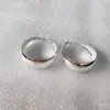 Europa e Estados Unidos exageraram brincos em forma de C de moda nicho metal de alta qualidade brincos femininos pinos de prata 925 brincos frios Joker atacado