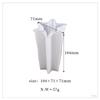 Molde de vela de cristal goteando diy sección cilíndrica triángulo cono multilateral rayado geométrico molde de silicona para vela
