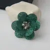 Parche de flor de lentejuelas hecho a mano DIY parche de tela de flor con lentejuelas y cuentas accesorios de aplicación para decoración de ropa sombrero bolsa zapatos