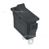 Interruptor Preto Estreito em Forma de Barco, Interruptor Basculante Preto Angulado Sem Impressão, Interruptor de 2 Posições com Pino Padrão Europeu Tuv Kcd 0,15kg
