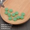 Cuerda de Mano con Cuentas de Calabaza y Hebilla Ping An, Cordón DIY Tejido a Mano, Imitación Jade, Esmalte Guofeng, Collar, Accesorios de Joyería
