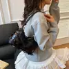 Bolso de Mano de Lentejuelas de Moda Bolso Cuadrado Pequeño para Mujer Nuevo Verano 2025 Bolso de Hombro Elegante Bolso de Axila Casual Moderno