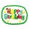 Novos Acessórios de Festa Decoração Plana para Sobremesas Acessórios para Joias DIY Cartoon Bolo de Aniversário Patch Macio de PVC