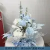 Flores Artificiales para Bodas, Arreglos para Cumpleaños de un Año, Adornos Florales para Compromisos, Arreglos de Piso para Bodas, Flores Artificiales, Flores Decorativas de Bienvenida, Caminos de Flores