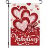 Bandera de Jardín Transfronteriza Nueva de San Valentín Amor Bienvenida Bandera Festival Bandera de Jardín Bandera de Temporada Outlet de Fábrica