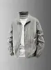 Primavera 2025 Tendência de Moda Casual Camuflada Masculina Roupa de Proteção Solar para Exterior Mais Fácil de Combinar Jaqueta Casual Diária para Exterior