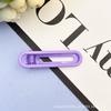 Candy seamless glossy wave U-shaped hairpin female side bangs side clip metal broken hair makeup hairpin duckbill clip