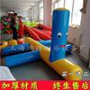 Banana boat de neve brinquedo inflável gangorra equipamento de parque aquático infantil pato banana 3 pessoas