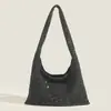 Bolsa de Diamantes Transfronteriza de Comercio Exterior para Mujer 2025 Nueva Bolsa de Hombro Totalmente de Diamantes Gran Capacidad Simple Versátil para Mujer