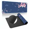 Alfombrilla de escritorio para gaming estilo japonés con flor de cerezo, un producto popular transfronterizo, con una superficie grande de goma antideslizante para teclados y ratones de computadora