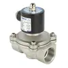 Válvula Solenoide de Acero Inoxidable Serie 2S de Acción Directa Fabricante Senya Tipo Cable de Plomo Normalmente Abierta / Tipo Caja de Conexiones