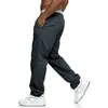 Pantalones deportivos casuales de marca independiente para hombre de eBay, estilo europeo y americano moderno, con detalles de bolsillo, diseño de pierna recta y cintura con cordón