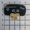 Venta Directa de Fábrica de Etiquetas Tejidas de Dibujos Animados de Línea Especial, Etiquetas Bordadas con Borde Cerrado, Accesorios para Ropa, Decoraciones para Zapatos y Sombreros, y Decoraciones para Bolsas