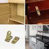 Bisagra Plegable con Esquinas Redondeadas para Tiras Largas, Accesorios para Marcos de Fotos, Bisagra Engrosada, Conectores de Fijación de Ferretería para Muebles, Bisagra Plegable de Hierro