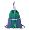 Bolsa de Hombro Doble para Bádminton Bolsa de Almacenamiento con Cordón 2026 Nueva Mochila Grande de Gran Capacidad para Estudiantes Mochila Deportiva para Montañismo Ciclismo