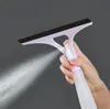 Artefato de Limpeza de Vidro Doméstico Escova para Espelho de Banheiro Ferramenta de Limpeza Limpador de Janela Raspador de Vidro de Silicone para Banheiro