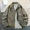 Nueva chaqueta de hombre de marca moderna 2026, primavera y otoño, chaqueta casual de corte holgado, estilo retro americano, chaqueta de talla grande para hombre