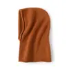 Pasamontañas Rizado de Cachemir para Mujer en Otoño e Invierno Gorro Grueso Caliente y Bufanda para Cuello Todo en Uno Jersey Gorro a Prueba de Viento para Ciclismo