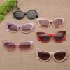 Nuevas Gafas de Sol Triangulares Europeas y Americanas para Niños Ojo de Gato Lindas Divertidas para Niños Moda Personalizadas Protectoras Solares para Exteriores Gafas de Sol Transfronterizas