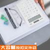 Fabricantes de confianza mutua bolsa de archivo transparente a4 bolsa de información de oficina bolsa de archivo pp bolsa con broche impermeable bolsa enrollable para pruebas bolsa de almacenamiento