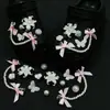 Elegante accesorio de zapato tipo zueco de ballet con lazo morado, hebilla decorativa de zapato de alta gama desmontable para bricolaje