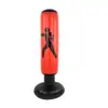 Columna Inflable de Boxeo Gruesa de PVC para Fitness de Adultos, Disponible en Stock para Uso en Casa, Saco de Arena Rellenable con Agua para Alivio del Estrés, Columna Inflable de Pie