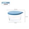 Recipiente de Vidrio para Almacenamiento de Pepinillos, Almacenamiento para Refrigerador de Grado Alimenticio para Pepinillos y Verduras Encurtidas, Estilo Lujoso