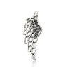 Nuevo transfronterizo 20 mixto plata antigua retro alas de plumas aleación joyería colgante alas de ángel colgante material