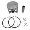 Adecuado para piezas de motosierra Stihl Ms180 170 017 018 Anillo de pistón Conjunto de pistón